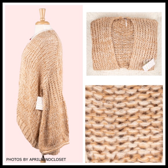 FREE PEOPLE BOHO CARDI LONG CARDIGAN A2C - Picture 5 of 16